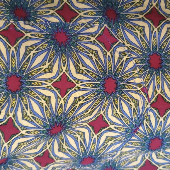 Gibson Romper Cute Patterned Size Medium Shorts Pockets! - Picture 5 of 12